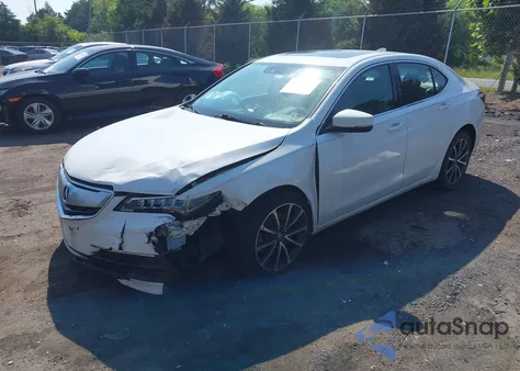 2016 Acura Tlx V6 Tech из США, поврежденный, VIN 19UUB2F54GA006318